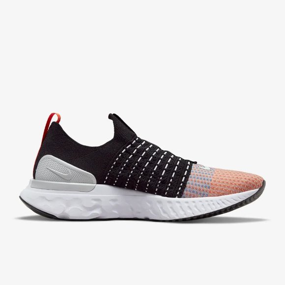 Nike React Phantom Run Flyknit 2 Black White DQ7647 001 Men's RUNNING NEW - Picture 4 of 9